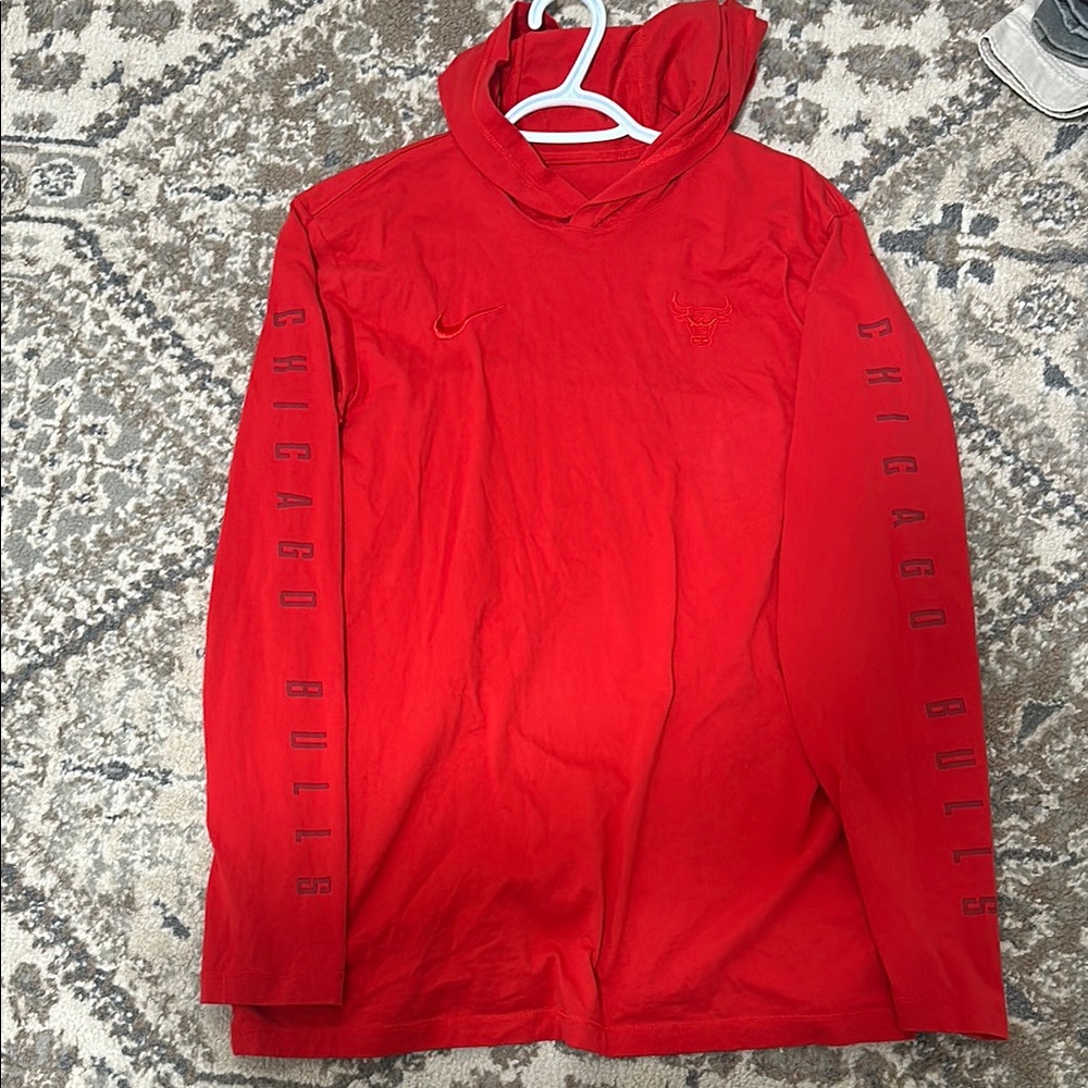 Nike Chicago Bulls Red Hoodie